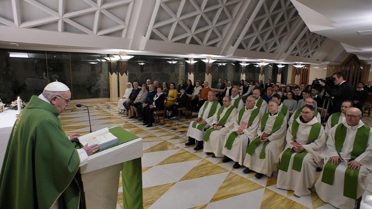 2020.01.16 Messa Santa Marta