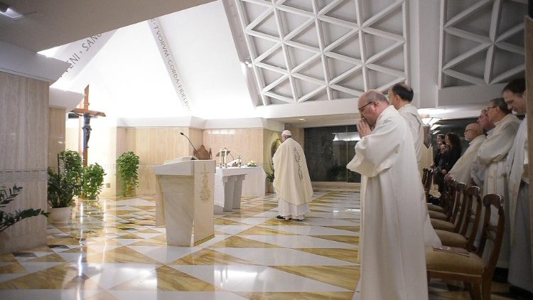 2020.02.14 Messa Santa Marta