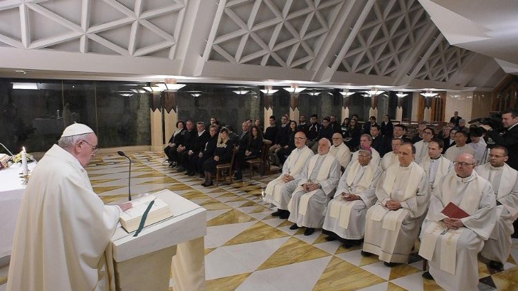 In der Casa Santa Marta