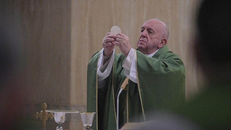 Franziskus an diesem Donnerstag 