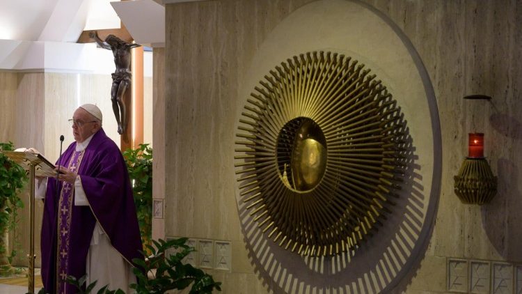 2020.03.13 Messa Santa Marta