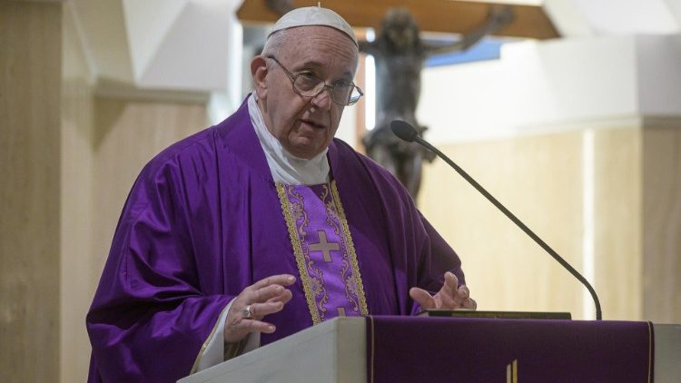 2020.03.13 Messa Santa Marta