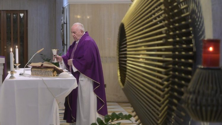 2020.03.15 Messa Santa Marta