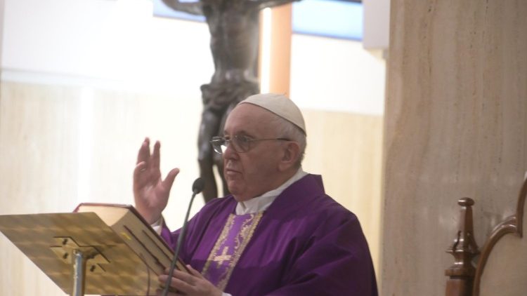 2020.03.15 Messa Santa Marta