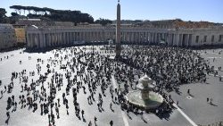 Praça São Pedro, Angelus de 18 de outubro
