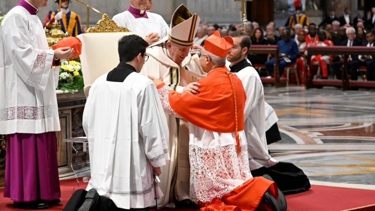 27. 08.2022: Consistoriul ordinar public de creare a noi cardinali (fotografie din arhivă)