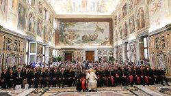 Pope Francis meets with pilgrims from El Salvador