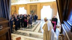 Pope Francis meets with members of COPERCOM
