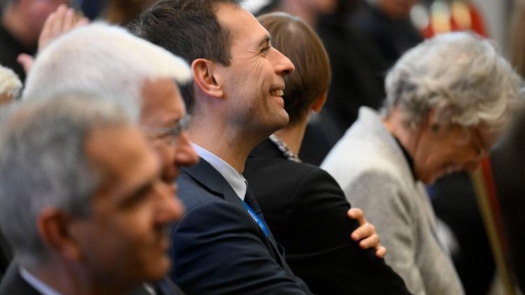 Alcuni dipendenti del Dicastero per la Comunicazione