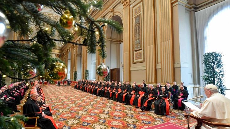 Den romerske kurie 22. desember 2022