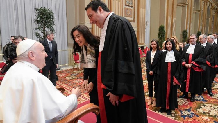 Un momento dell'inaugurazione dell'Anno Giudiziario in Vaticano.