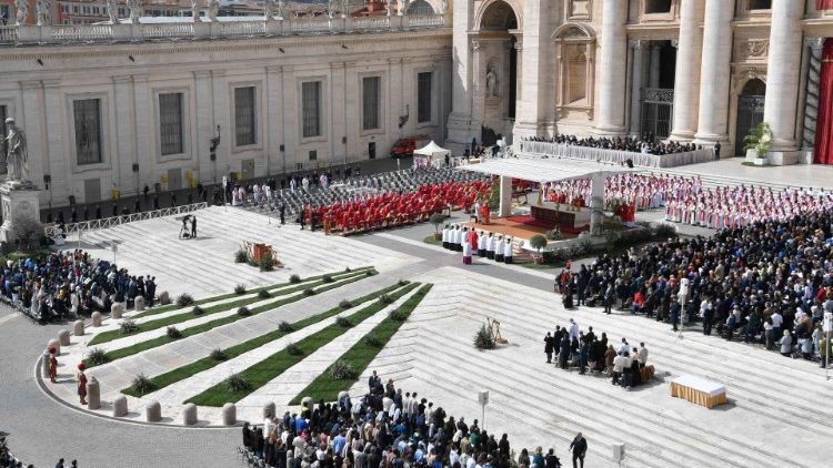 2023.04.02 Domenica delle Palme: Passione del Signore â   Commemorazione dellâ  ingresso del Signore in Gerusalemme e Santa Messa