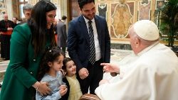 Аўдыенцыя для ўдзельнікаў асамблеі Дыкастэрыі па справах свецкіх, сям'і і жыцця (22.04.2023)