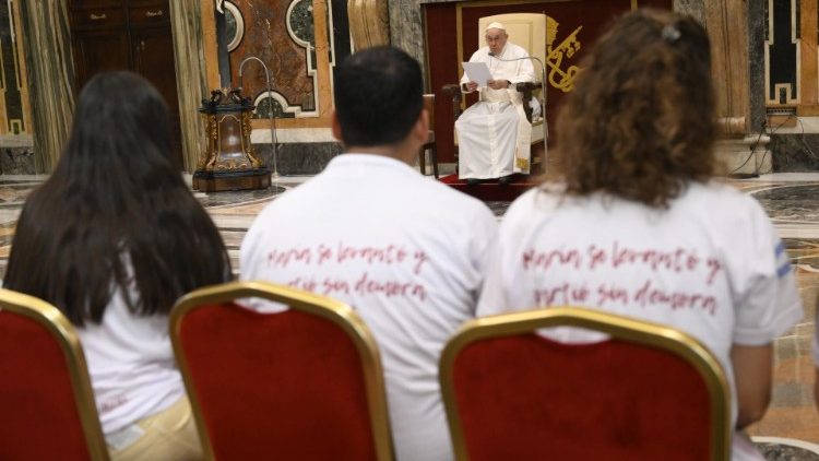 Частная аудиенция в Ватикане 16 июля 2023 г.