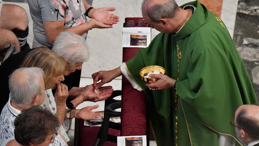 Söndagen den 23 juli firades Mor- och farföräldrarnas och de äldres Dag för tredje året i rad. Vid mässan, som förrättades av påven Franciskus i Peterskyrkan, var omkring 8000 äldre personer från hela Italien närvarande.