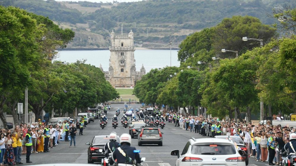 2023.08.02 Viaggio Apostolico in Portogallo in occasione della XXXVII Giornata Mondiale della GioventÃ¹