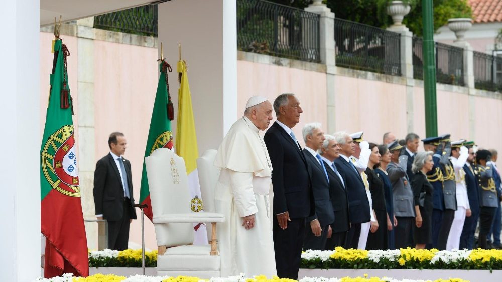2023.08.02 Viaggio Apostolico in Portogallo in occasione della XXXVII Giornata Mondiale della GioventÃ¹