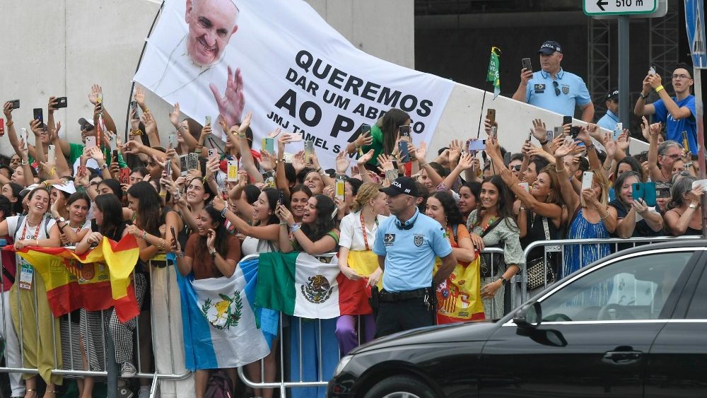 2023.08.02 Viaggio Apostolico in Portogallo in occasione della XXXVII Giornata Mondiale della GioventÃ¹