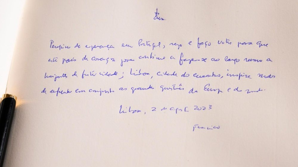 2023.08.02 Viaggio Apostolico in Portogallo in occasione della XXXVII Giornata Mondiale della GioventÃ¹