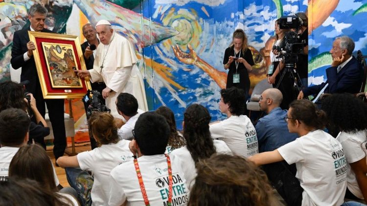 Среща с младежите от Scholas Occurentes