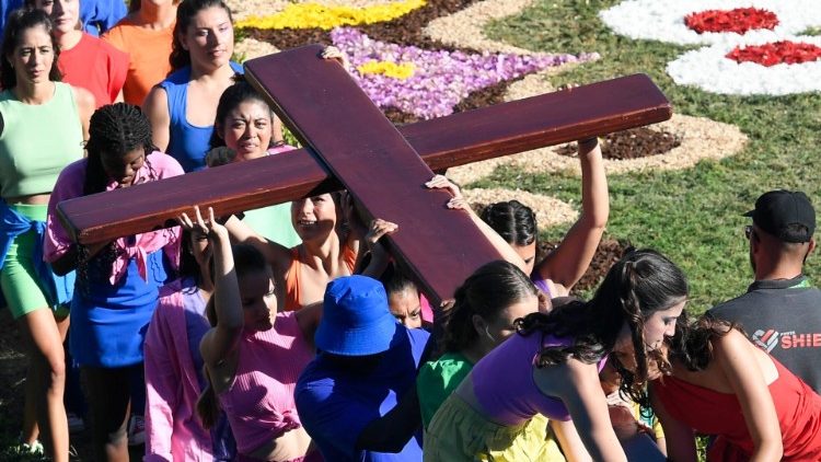 La cruz peregrina de la JMJ