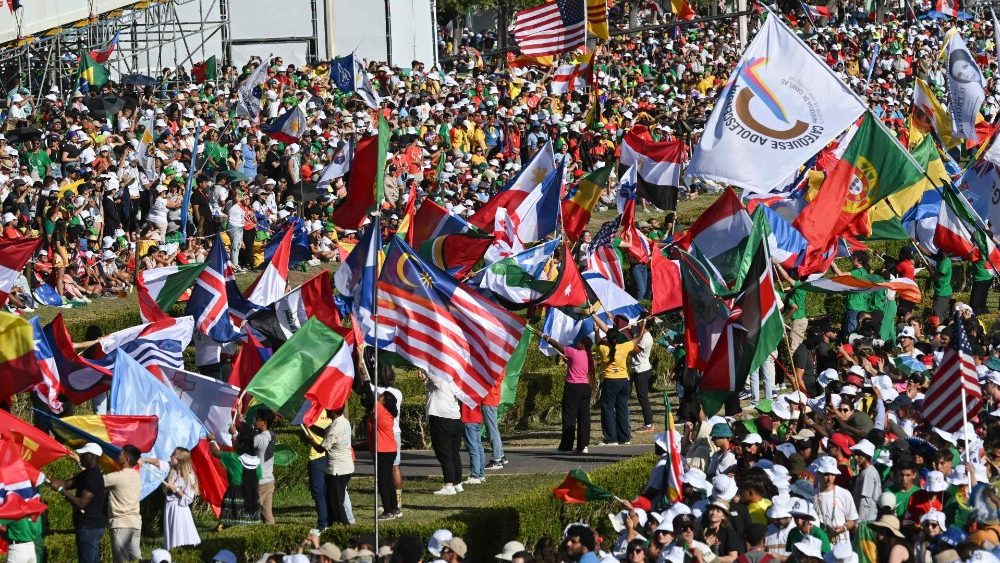 2023.08.03 Viaggio Apostolico in Portogallo in occasione della XXXVII Giornata Mondiale della Gioventu' - Cerimonia di accoglienza