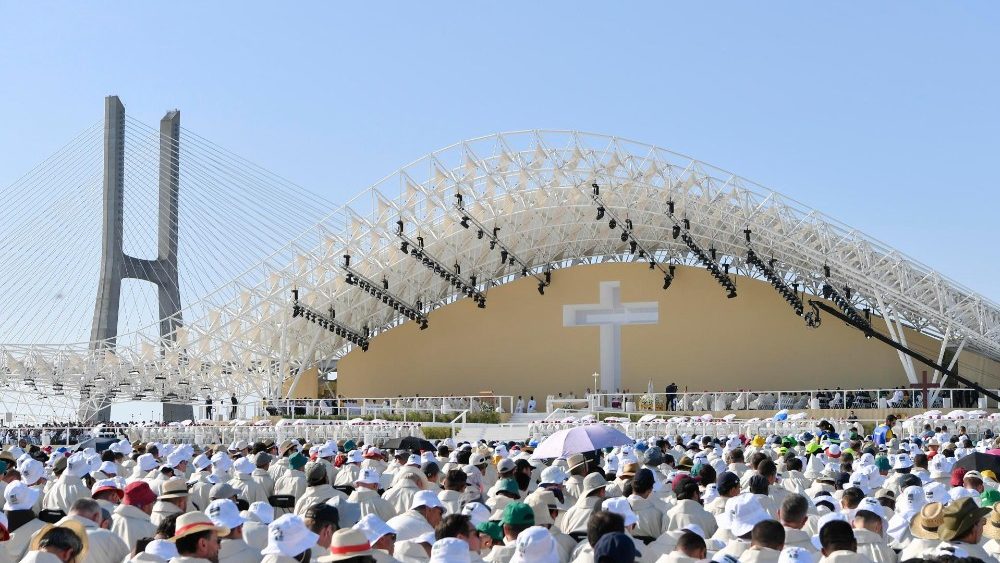 Santa Missa da JMJ no Parque Tejo, em Lisboa