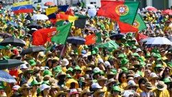 Encontro do Papa com os voluntários - JMJ Lisboa 2023