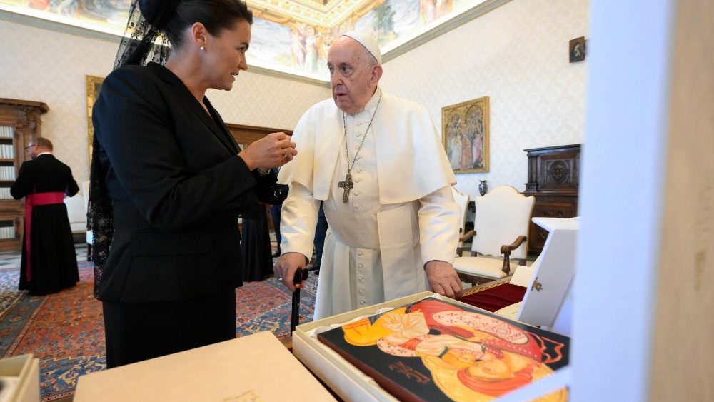 Аўдыенцыя для Прэзідэнта Венгрыі Каталін Новак 