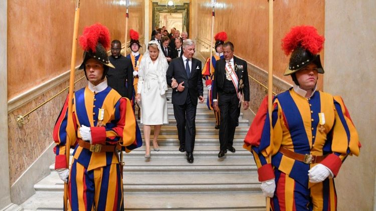 Papież przyjął parę królewską z Belgii