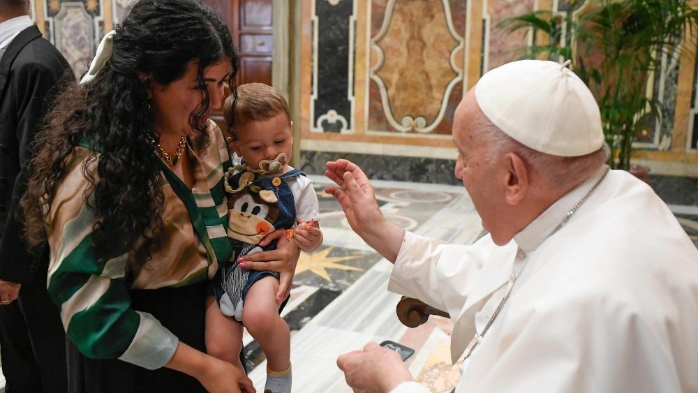 Папа з ўдзельнікамі Сусветнага кангрэса бэнэдыктынскіх аблатаў