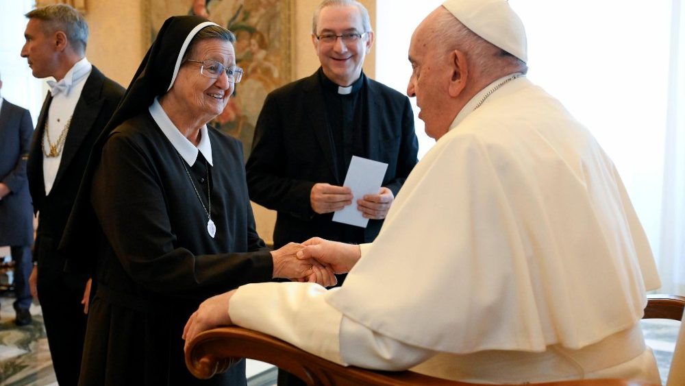 Аўдыенцыя для Рагацыяністаў Сэрца Езуса і Дачок Боскага Запалу