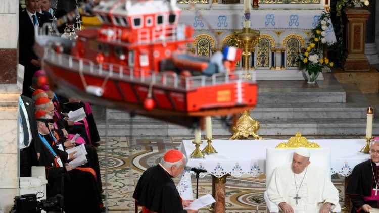Bazilika Notre Dame de la Garde v Marseille