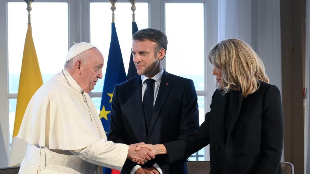 Сустрэча з Прэзідэнтам Францыі