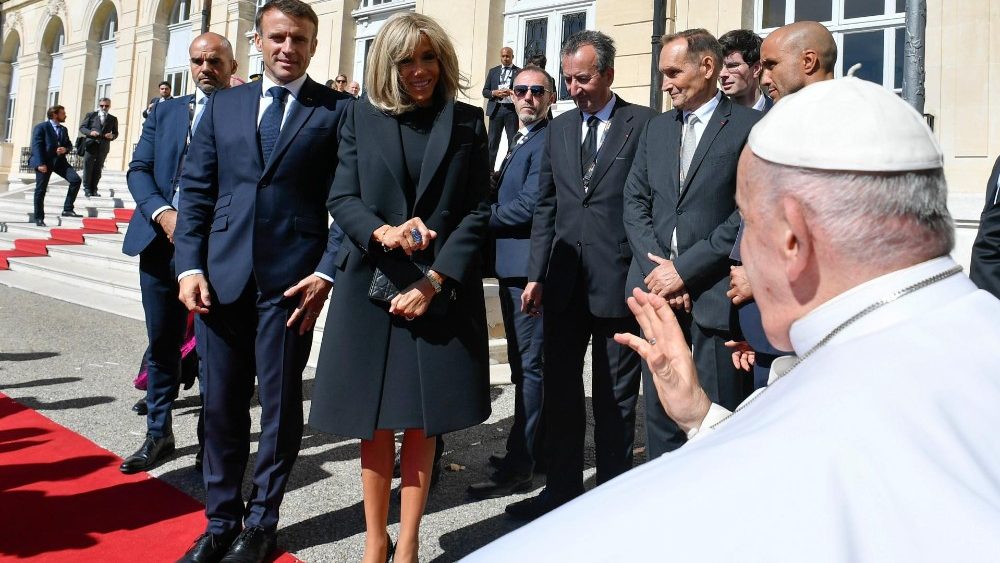 Сустрэча з Прэзідэнтам Францыі