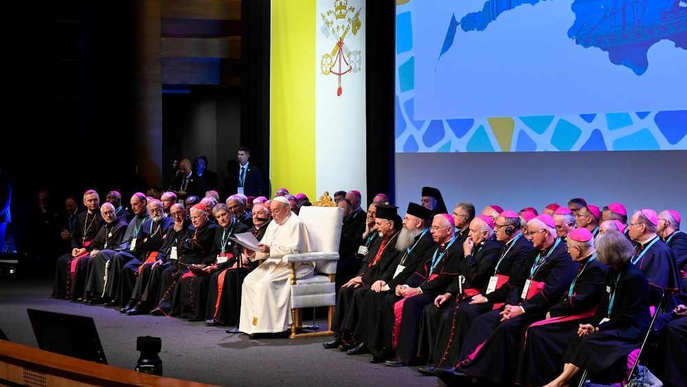 Удзел Папы ў заключнай сесіі ІІІ Міжземнаморскіх сустрэч