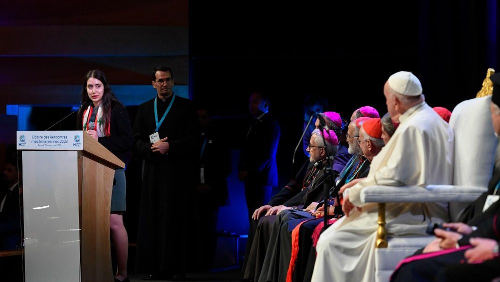 Удзел Папы ў заключнай сесіі ІІІ Міжземнаморскіх сустрэч