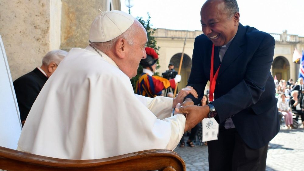 Audiência do Papa com os membros da Fazenda da Esperança