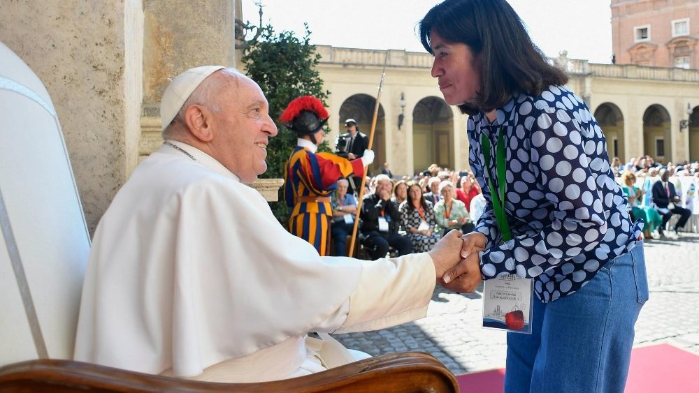 Audiência do Papa com os membros da Fazenda da Esperança