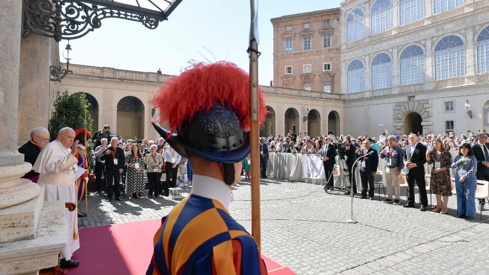 Audiência do Papa com os membros da Fazenda da Esperança