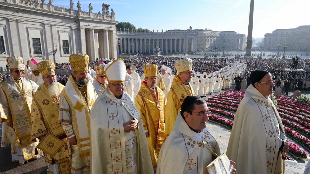 Святая Імша на адкрыццё Сінода Біскупаў