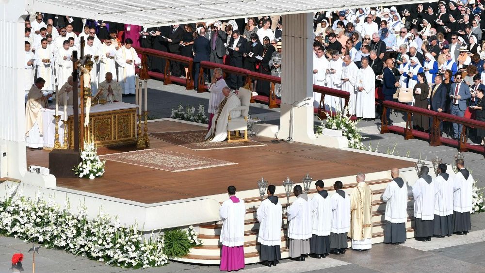 Святая Імша на адкрыццё Сінода Біскупаў