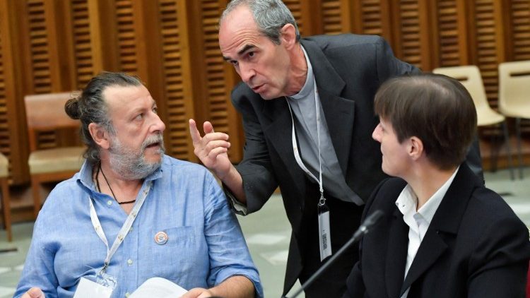 Alguns dos participantes do Sínodo