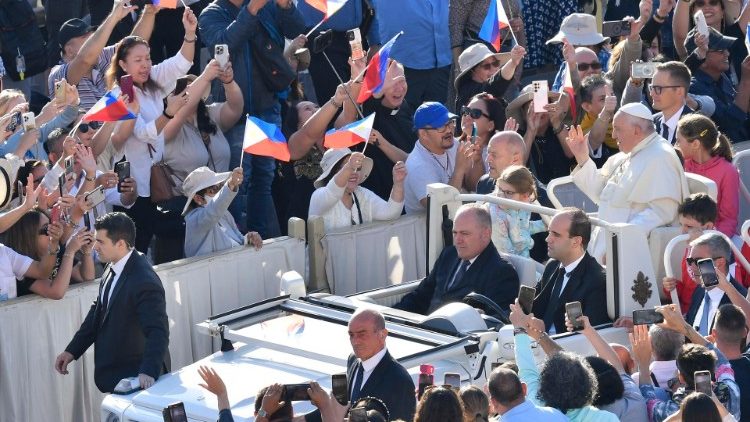 Общая аудиенция в Ватикане 11 октября 2023 г.