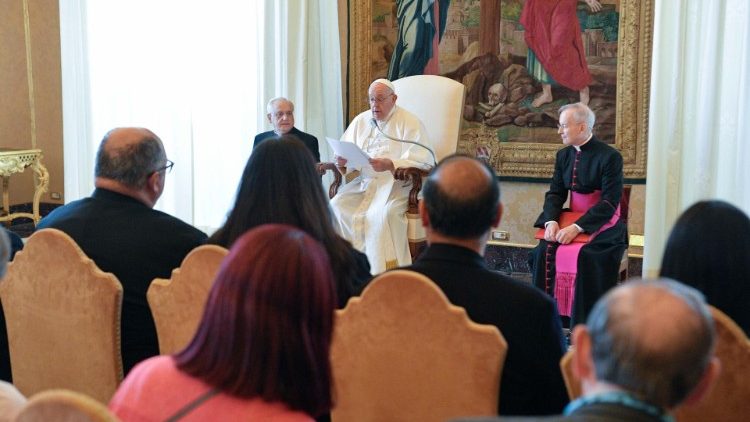 Die Audienz im Vatikan