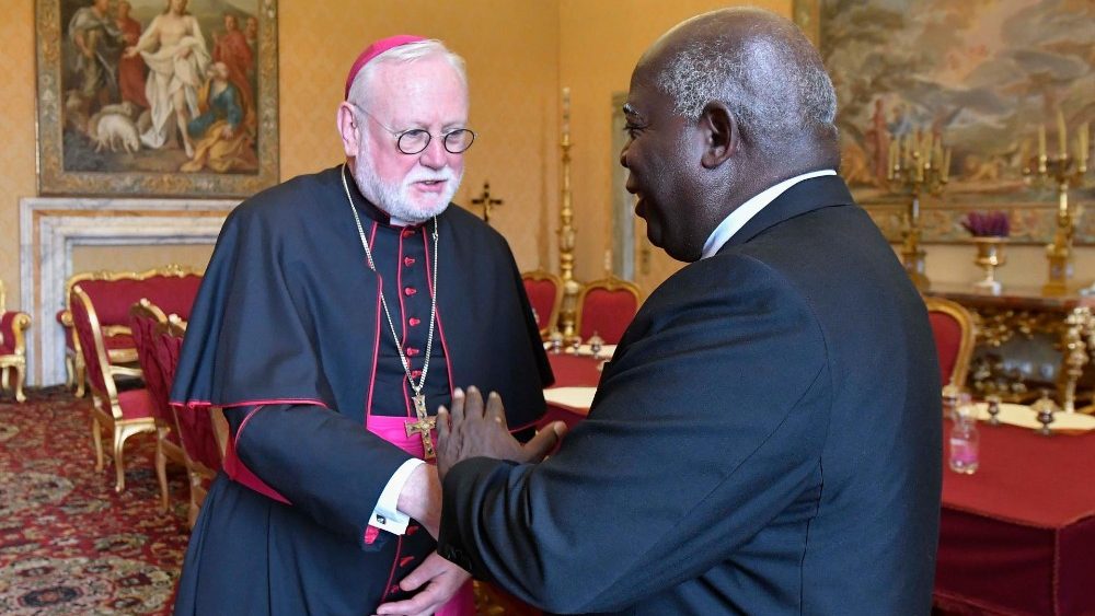 Візіт у Ватыкан Прэм'ер-міністра Багамскіх Астравоў