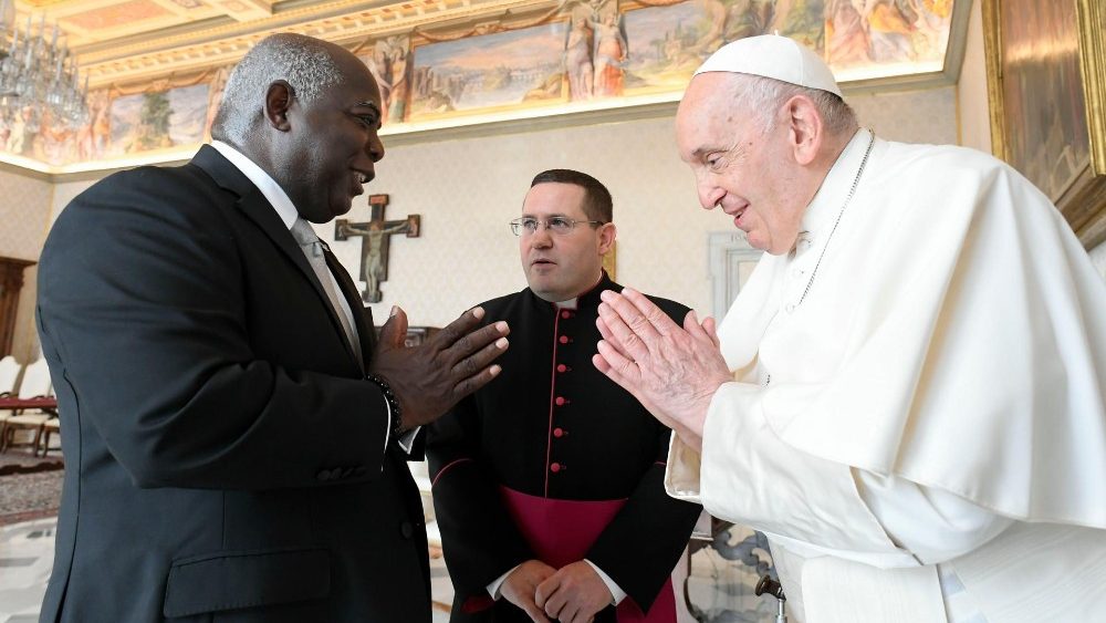 Візіт у Ватыкан Прэм'ер-міністра Багамскіх Астравоў