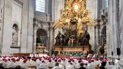 2023.10.23 misa ta washiriki wa  Sinodi ya maaskofu .