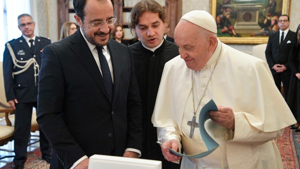 Прэзідэнт Кіпра з візітам у Ватыкане