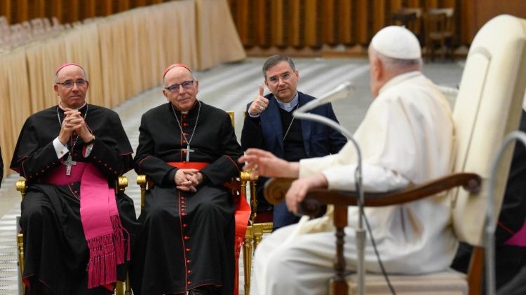 Die Audienz im Vatikan